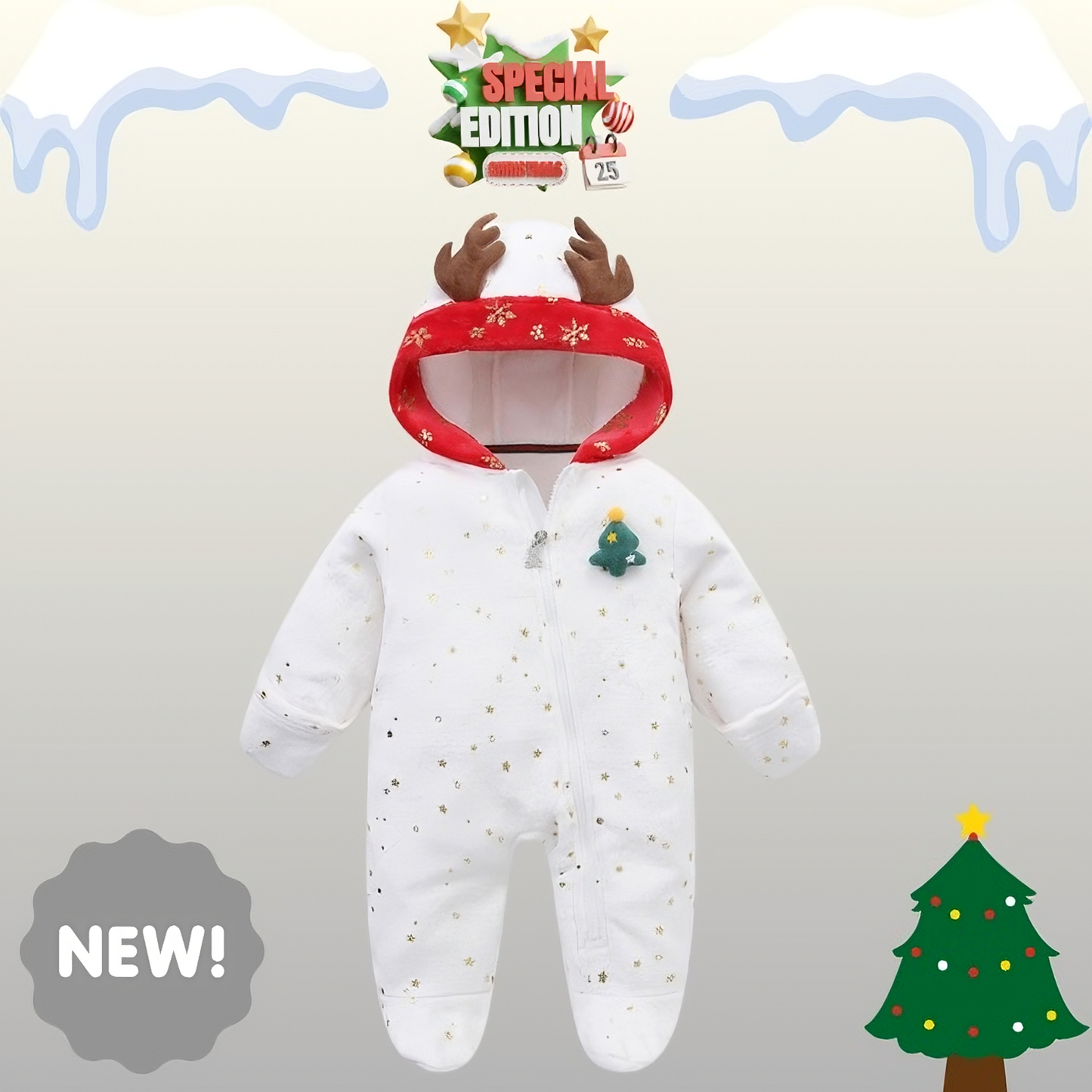 Baby Christmas Romper